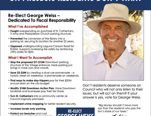 George Weiss – Re-Elect for City Council